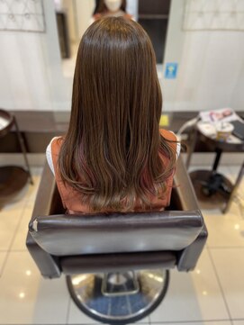 スティラ スムース 高田馬場(Stilla smooth) インナーカラー・ピンクベージュに