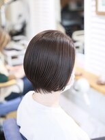 リビーチ ヘア リゾート 赤羽(Rebeach HAIR RESORT)&nbsp;綺麗なフォルムの前下がりショートボブ/赤羽