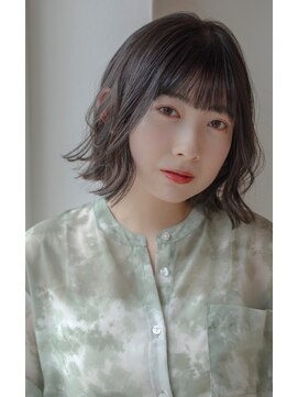 ビーチ 宮原店(Beach) 黒髪 ボブ パーマ