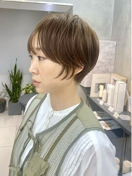 ヴェイン 渋谷(vain) 前上がり丸みショート 20代30代おすすめショート