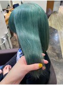 ダブルカラーベージュカラーケアブリーチカラーハイトーンカラー