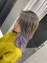 リリー ヘアーアンドビューティー(Lily) インナーカラー2回ブリーチ