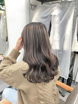 アオ(ao.) ハイライト風大人カラー