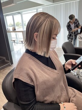 エイト 沖縄豊崎店(EIGHT toyosaki) 【EIGHT 豊崎】お客様スタイル_アンブレラカラー