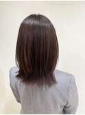 髪質改善トリートメント　ミディアムレイヤー