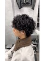 クロムトウキョウ ザ バーバー 新宿本店(CHROM TOKYO the Barber)&nbsp;プリプリ波巻きケアパーマ