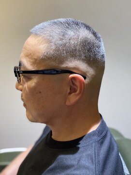 エクファフォーメン(EX-FA FOR MEN) カルマパーマ/ベリーショート/ダークアッシュ/ニュアンスパーマ