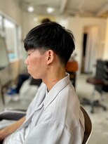 ソイクフ 高田馬場店(SOY-KUFU)&nbsp;MEN'SHAIRアッシュブラックベリーショートダークアッシュ