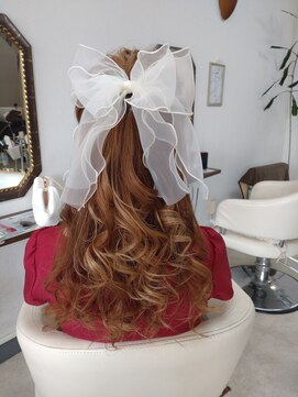 ココロ(Cocoro) ハーフアップ