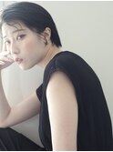 ハンサムショート/大人ショート/前髪なし【渡部辰巳】