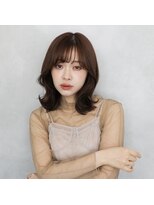 ギミック 自由が丘(gimmick)&nbsp;◆似合わせカット/ミディアムレイヤーカット【ダークアッシュ】