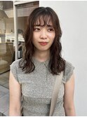 #脱力感パーマ　#S字バング