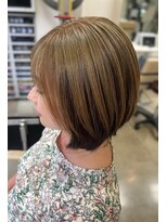 ヘアデザイニング ズーム 飯田橋店(hairdesigning Zoom)&nbsp;20代30代40代：アンブレラカラー《ヌード》