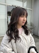 ムーンヘアー(moon hair) 大人っぽ暗髪^_^