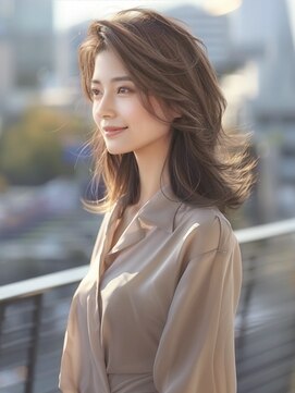 アルトリスト(Altruist Aging×HAIR&SPA) ☆イメチェンピンクベージュアンブレラカラー前髪クールショート