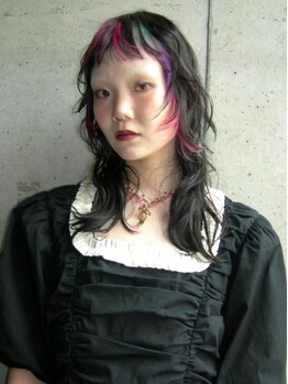 イキ(ikiii)の写真/【大通/札幌/美容室】ハイセンスで周りと差が付く＊ワタシだけのスタイル＊顔回りデザインカラー◇