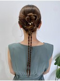 #ヘアアレンジ#ヘアセット#パーティーヘア