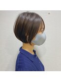 【浅田】丸みショートボブ