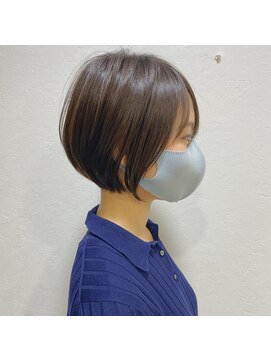 オレンジ(orange) 【浅田】丸みショートボブ