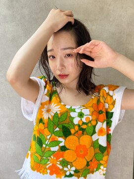 ノースイースト 荻窪店(north east) 【荻窪｜ノースイースト】ミディアムヘア｜ダークブラウン