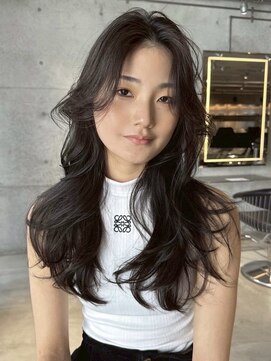 スクリーンギンザメゾン 銀座(SCREEN GINZA MAISON.) 黒髪カタログ/クラゲヘアー/オリーブグレー/銀座