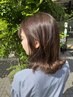 【プレミアム】カット＋カラー＋芯満髪ラメラトリートメント￥15400