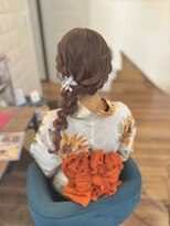 浴衣着付け&ヘアセット