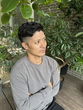 ダブル(W) 【hair salon W】メンズスパイラルパーマ