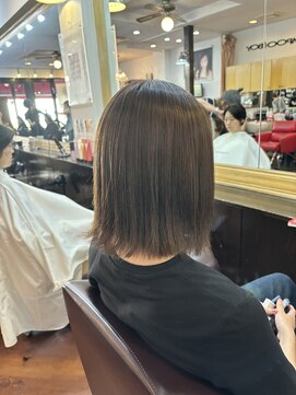 シャンプーボーイアネックス(SHAMPOO BOY Annex) 大人可愛いボブ20代30代40代セミロング◎長崎/佐世保