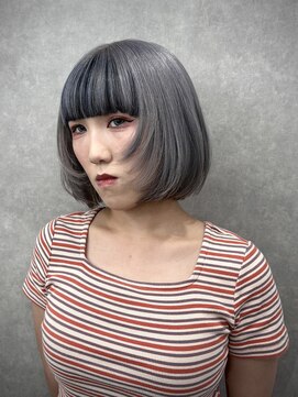 いろあそび 八王子 【ハイトーンカラー】グレーシルバー