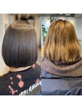 レアビーチ センター南店(LeaBeach) 【髪質改善】カット+髪質改善カラー+トリートメント