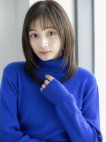 マカロン 南矢野目店(macaron)&nbsp;黒髪カタログ/クラゲヘアー/オリーブグレー/福島90