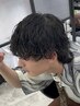 【学生限定！】カット+波巻きパーマ（Ren対応不可）