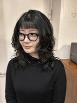 ロムブラン(L'HOMME BLANC)&nbsp;ミディアムパーマ