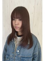 ラニ ヘアーアイラッシュ(lani hair eyelash)&nbsp;ロングハイレイヤー×ボルドー