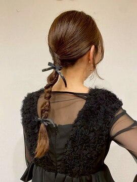 アイランド(I’sland) タイトねじりアレンジ☆