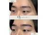メンズ眉【張り付かない眉毛パーマ＋眉毛WAX】