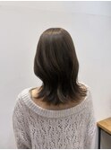 くびれるレイヤー◎透明感オリーブカラー♪