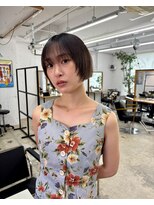 ソーソー(SoSo)&nbsp;ショートボブ×顔周りレイヤー7.30