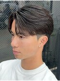 調布メンズパーマフェザーパーマシャドウパーマセンターパート