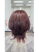 ミーツ 山内店(mits) ブリーチなし☆レッドブラウン