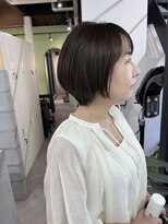トゥループレイス(true place) マッシュショート/モノトーンベージュ