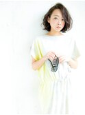 ふんわりバングのボブ☆