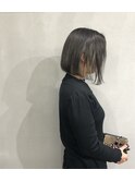 N/92co. 前下がりボブ×インナーカラー ブロンド