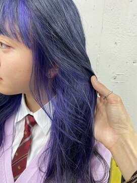 ノラ シンディ(NORA CYNDY) バイオレットインナーカラー☆