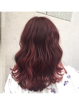 アーチフォーヘアー(a rch for hair) 【レッド系】☆【インナーカラー】