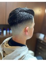 バーバーリング メソッド(BARBERING METHOD) ハードパート＆スキンフェードスタイル/skin　fade