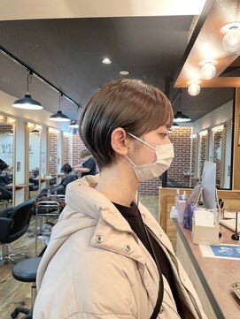 エイト プラット 渋谷2号店(EIGHT plat) 大人可愛い黒髪前下がりマッシュショート EIGHT3/11