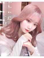 ルイ(LOUIS)&nbsp;【 LOUIS 】韓国ヘア コーラルピンク