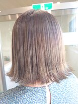 ビスポーク(BESPOKE)&nbsp;10代20代30代40代シアーミルクティーベージュ外ハネボブ